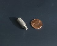 biotech sparger tip with M5 thread